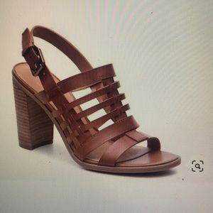 Franco Sarto Leather Darina Sandals. Size 7.5.